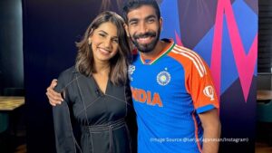 Sanjana Ganesan on her first meeting with Jasprit Bumrah: ‘Mujhe laga…maybe girlfriend, wife hogi’